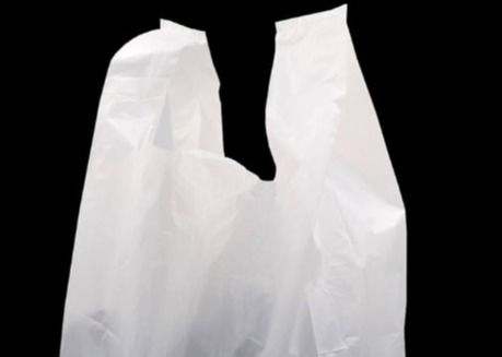 HDPE LDPE Пластиковые жилеты Торги для ношения Белые пластиковые футболки Торги для покупок