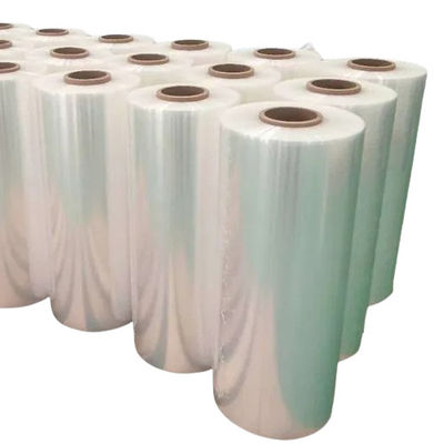 Прозрачная пленочная пленка для упаковки на поддоны большого размера (PE Shrink Film Roll 50μM Palet Wrapping Film)