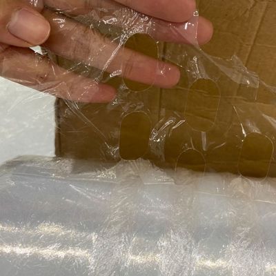 Прозрачная проветриваемая растяжная пленка из LDPE 420 мм х 1200 м