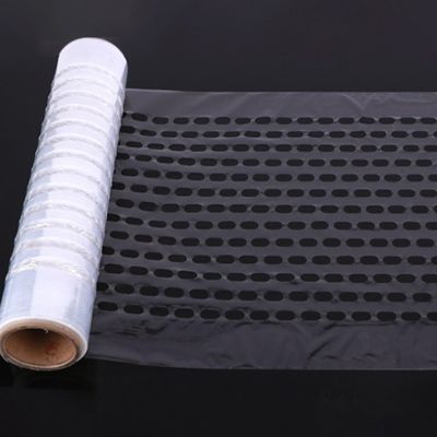 Проветриваемая растяжная пленка из LDPE 500 мм x 1420 м полиэтиленовая валлетная оболочка