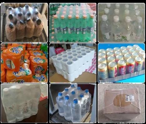 Теплоустойчивый PE Устойчивый оберток пленка QR-код Печать логотипа Печать картонная коробка оберток