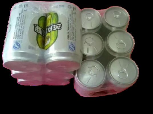 Теплоустойчивый PE Устойчивый оберток пленка QR-код Печать логотипа Печать картонная коробка оберток